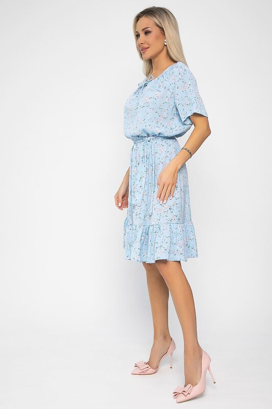 LT Collection Платье 538644 П13625-10М голубой