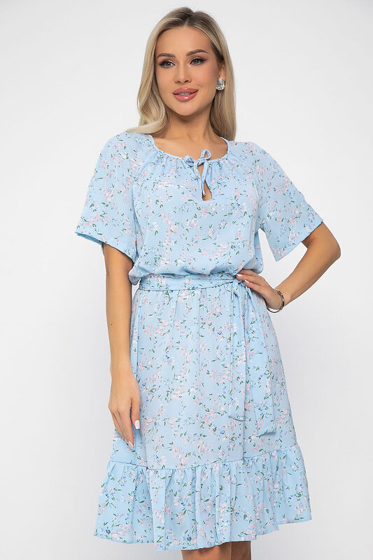 LT Collection Платье 538644 П13625-10М голубой