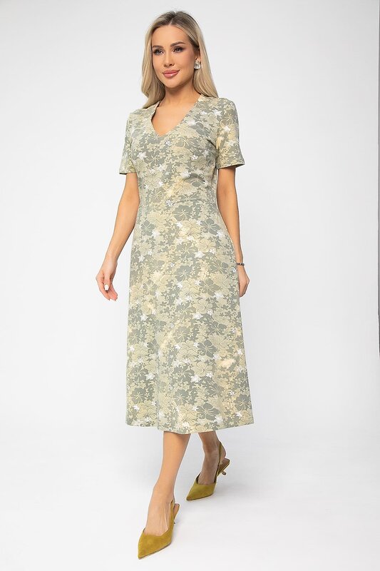 LT Collection Платье 538645 П13628-10М зелёный