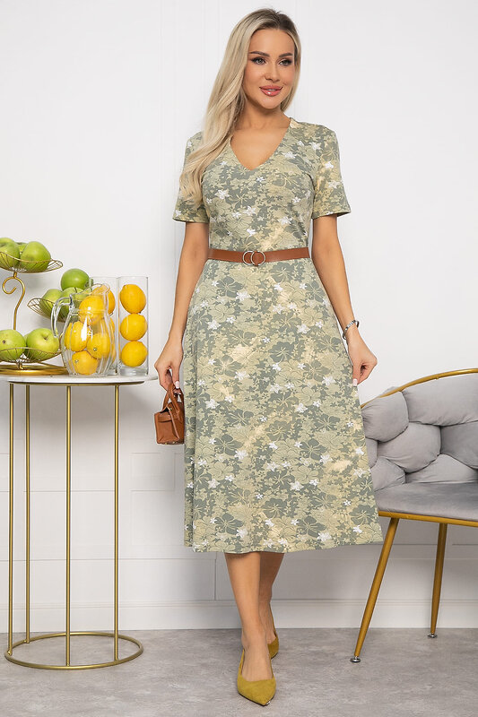 LT Collection Платье 538645 П13628-10М зелёный