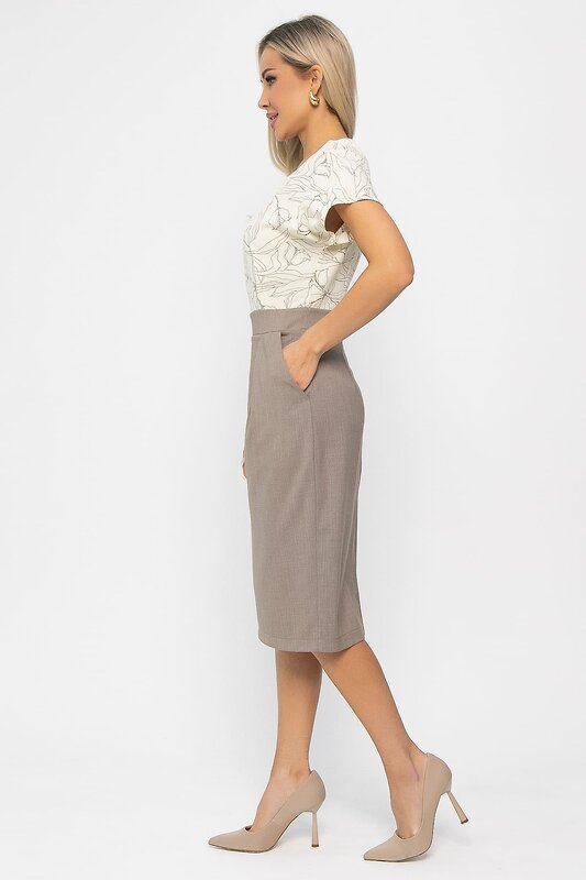 LT Collection Платье 538648 П13663-16М Бежевый