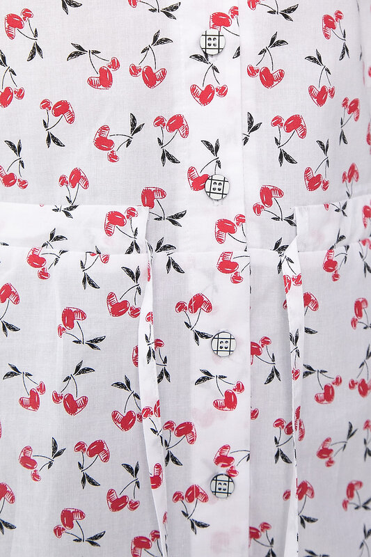 LT Collection Блуза 538649 Б13669-30М Белый/красный