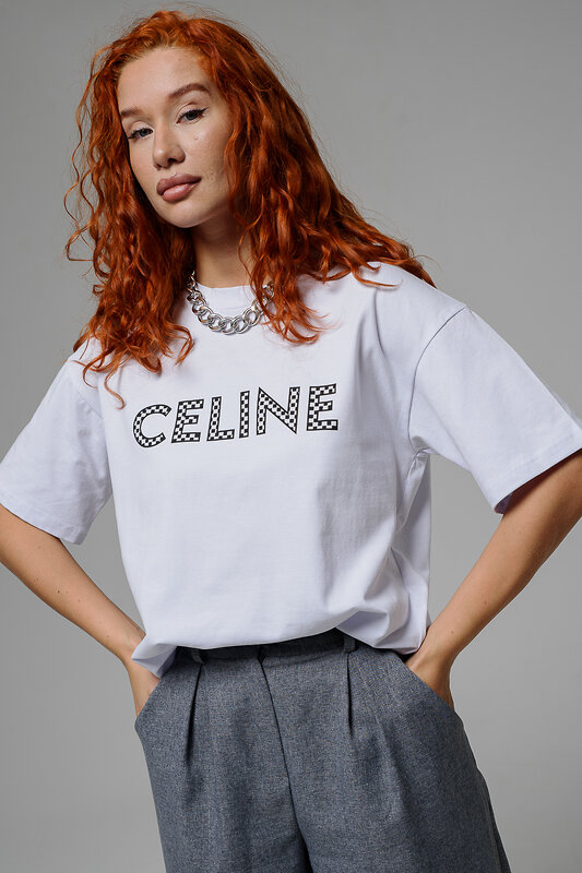 Натали Футболка 538752 8506 белый+CELINE