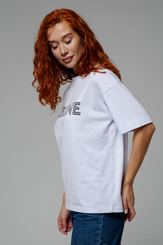 Натали Футболка 538752 8506 белый+CELINE