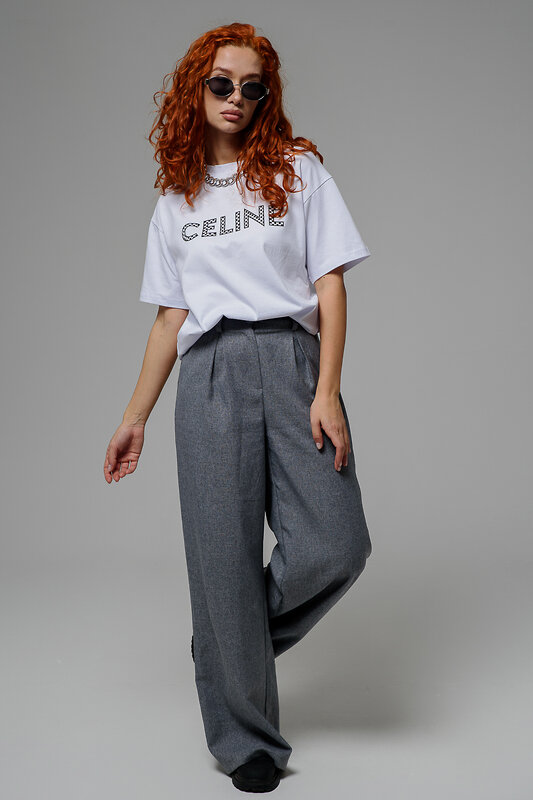 Натали Футболка 538752 8506 белый+CELINE