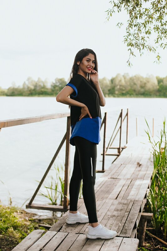 ОПТМОДА Футболка 539326 ФУ-023ФР/ВАС Синий