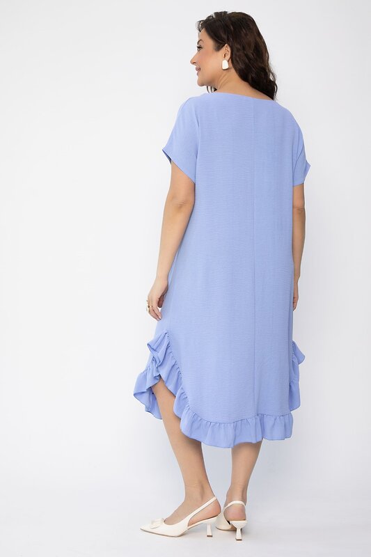 LT Collection Платье 539367 П13596-8М голубой