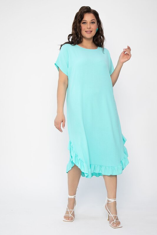 LT Collection Платье 539371 П13598-8М бирюзовый
