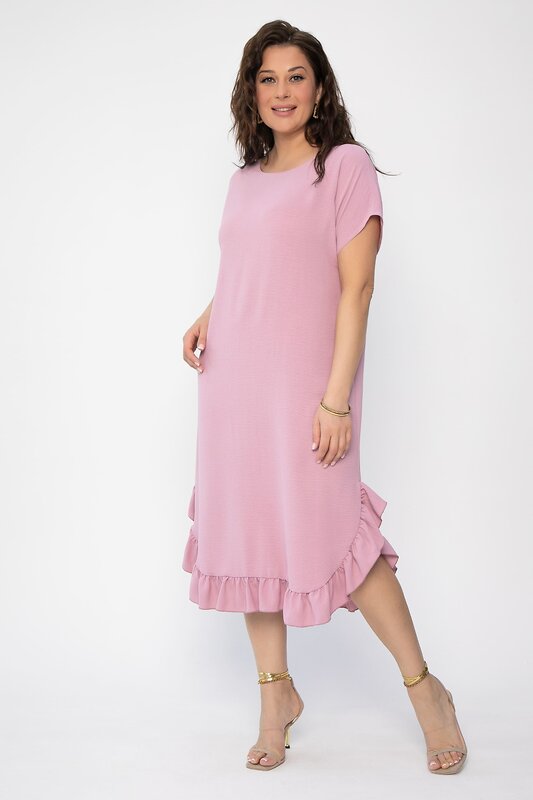 LT Collection Платье 539377 П13597-8М розовый