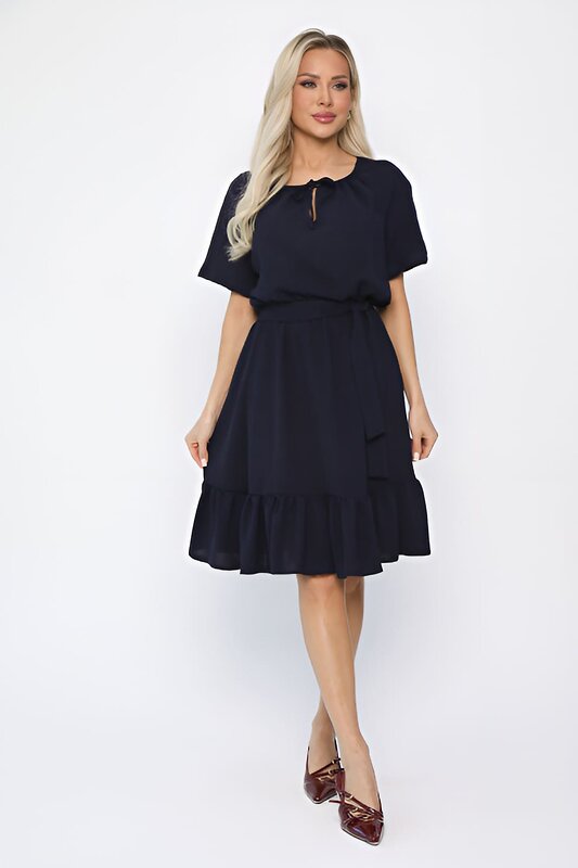 LT Collection Платье 539380 П13624-10М синий