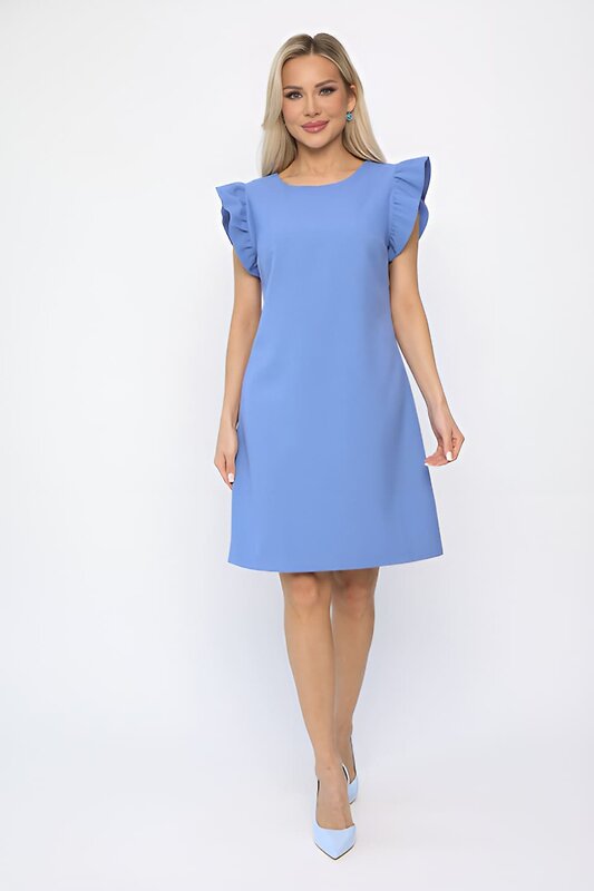 LT Collection Платье 539402 П13680-19М голубой