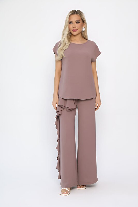 LT Collection Костюм 539405 К13676-5М какао