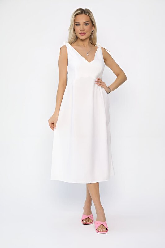 LT Collection Платье 539419 П13683-23М белый
