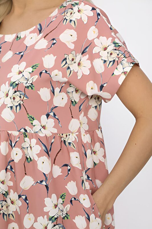 LT Collection Платье 539423 П13679-48М розовый