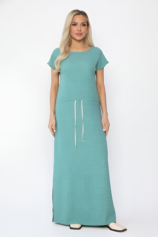 LT Collection Платье 539453 П13697-12М бирюзовый