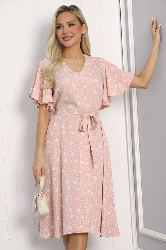 LT Collection Платье 539457 П13709-25М розовый