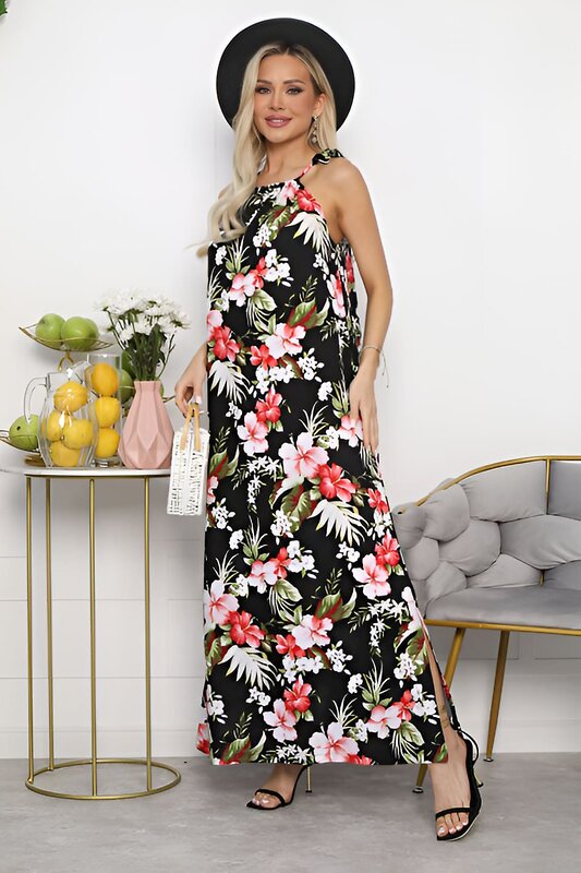 LT Collection Сарафан 539491 П13733-10М черный/мультиколор