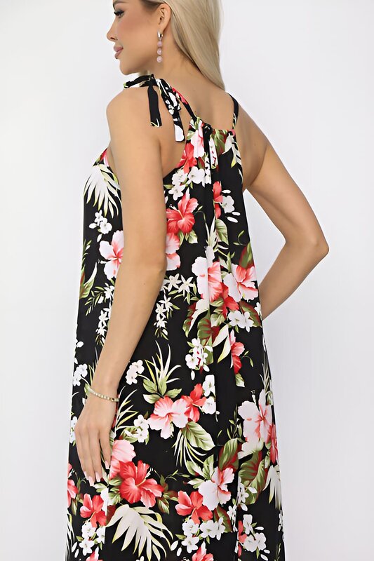 LT Collection Сарафан 539491 П13733-10М черный/мультиколор
