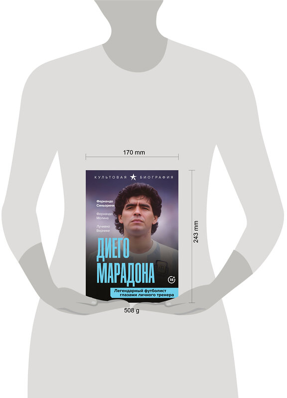 АСТ Лучиано Вернике, Фернандо Синьорини, Фернандо Молина "Диего Марадона. Легендарный футболист глазами личного тренера" 539829 978-5-17-174980-4