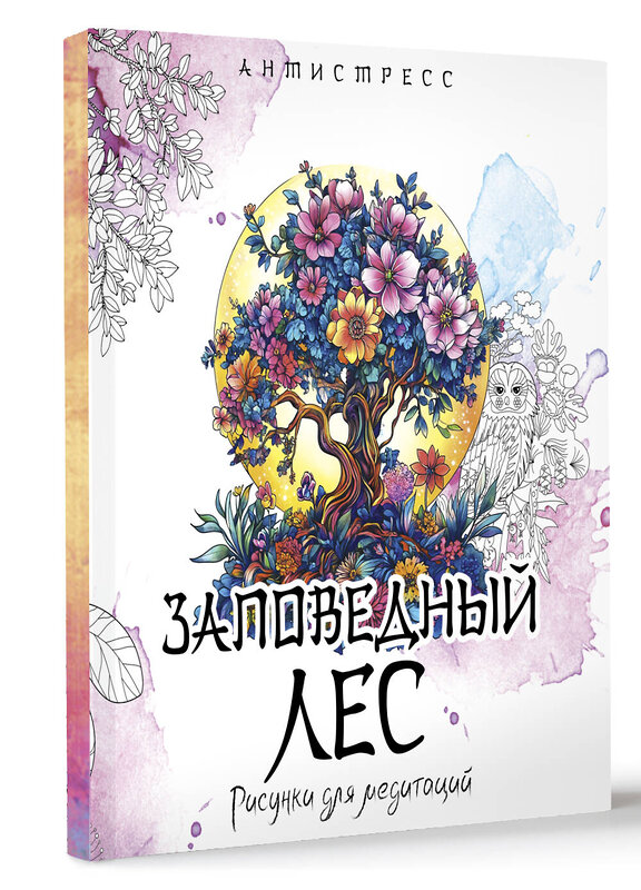 АСТ "Заповедный лес. Рисунки для медитаций" 539928 978-5-17-170384-4