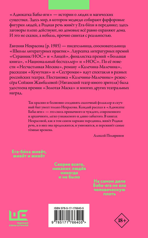 АСТ Евгения Некрасова "Адвокатка Бабы-яги" 540022 978-5-17-176640-5