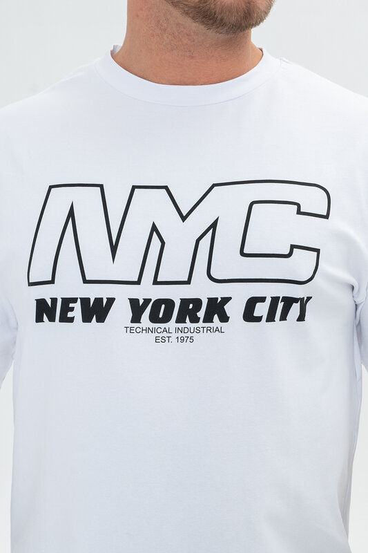 Натали Футболка 540216 8507 белый+NYC