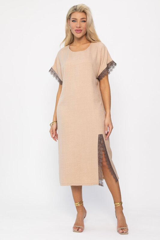 LT Collection Платье 540715 П13657-18М Бежевый