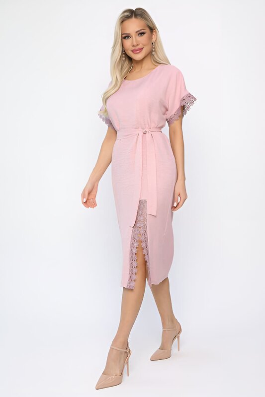 LT Collection Платье 540716 П13658-18М Розовый