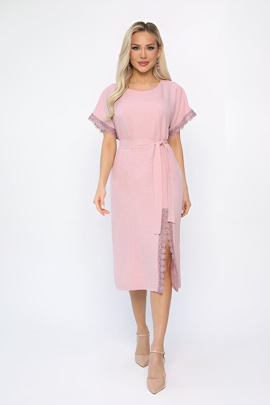 LT Collection Платье 540716 П13658-18М Розовый