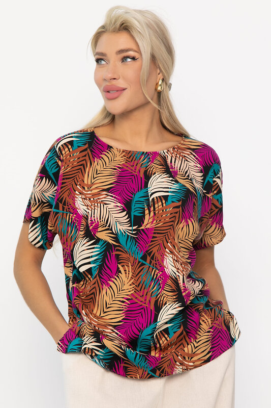 LT Collection Блуза 540725 Б13723-30М мультиколор