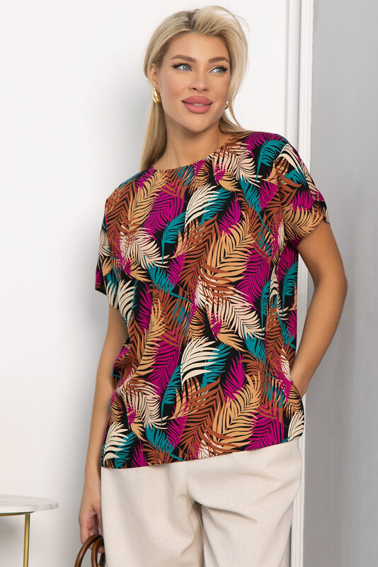 LT Collection Блуза 540725 Б13723-30М мультиколор