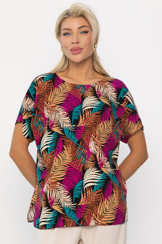 LT Collection Блуза 540725 Б13723-30М мультиколор
