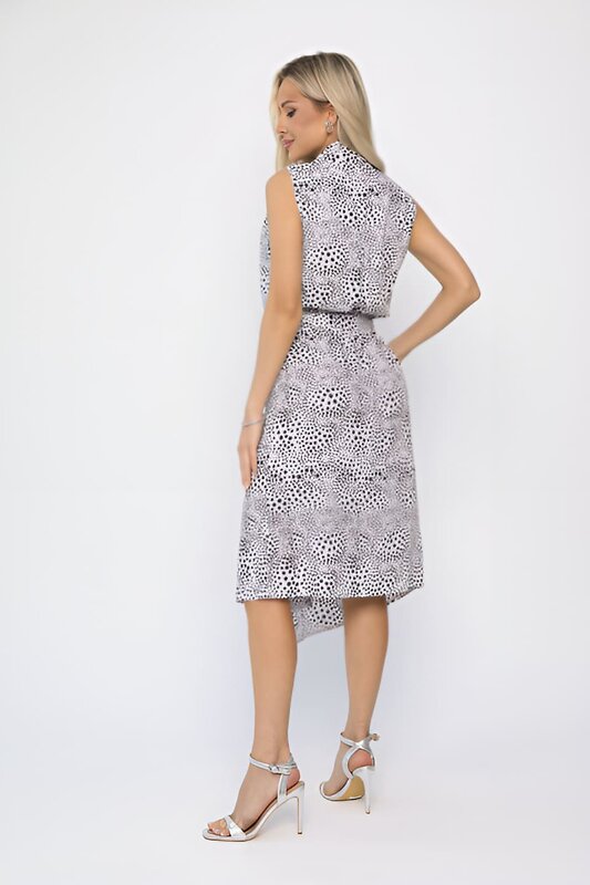 LT Collection Платье 540728 П13736-35М черно-белый
