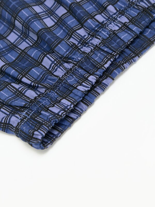 DiWaRi Трусы 541014 BASIC MEN MBX 010 (пакет) blue check