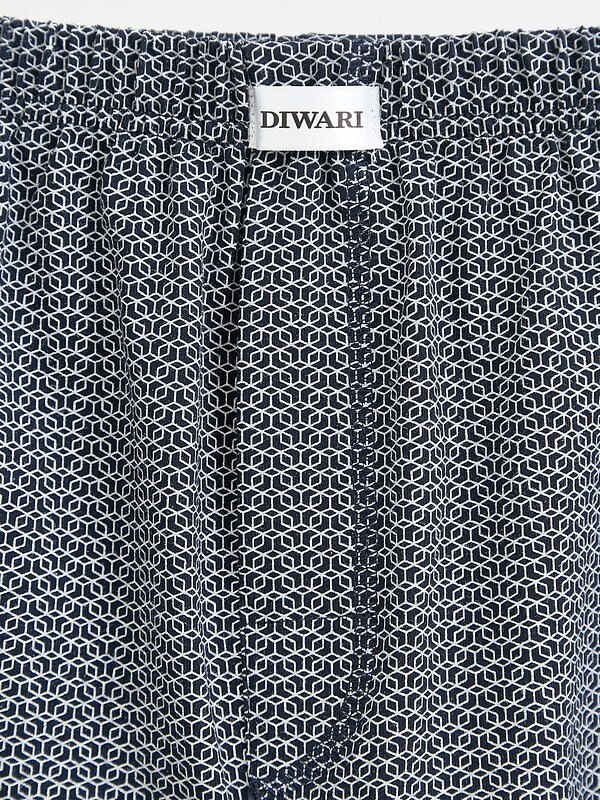 DiWaRi Трусы 541015 BASIC MEN MBX 010 (пакет) blue pattern