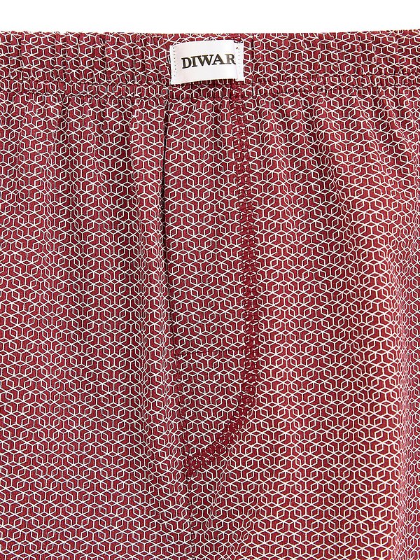 DiWaRi Трусы 541016 BASIC MEN MBX 010 (пакет) bordo pattern