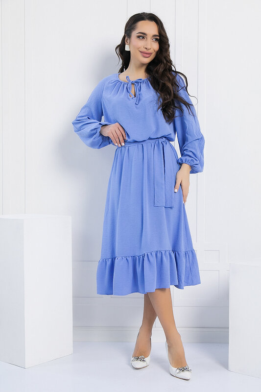 LT Collection Платье 541028 П12997-10М голубой