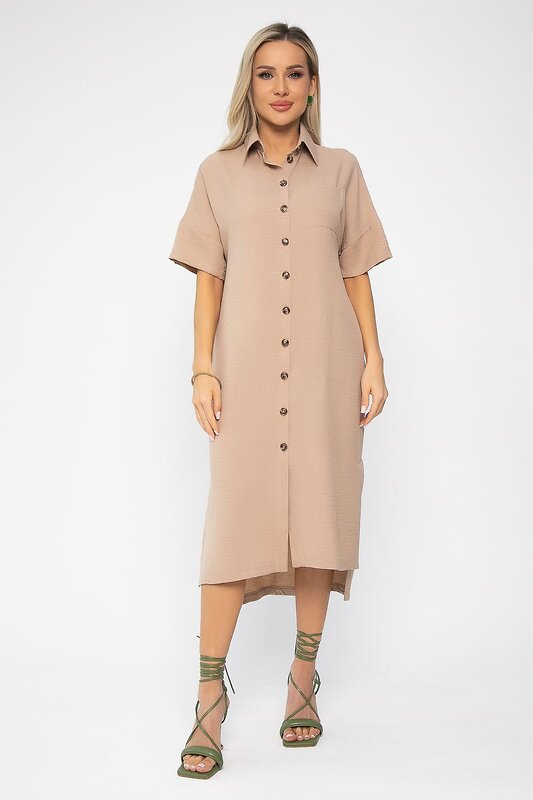 LT Collection Платье 541036 П13656-18М бежевый