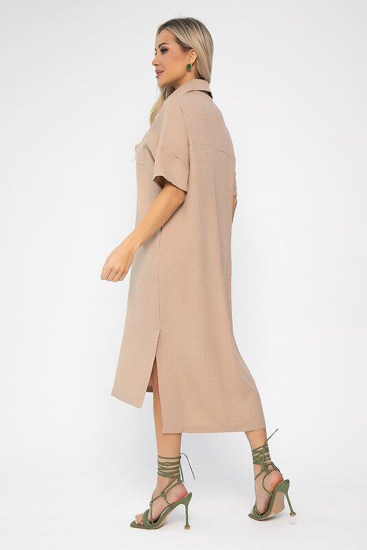 LT Collection Платье 541036 П13656-18М бежевый