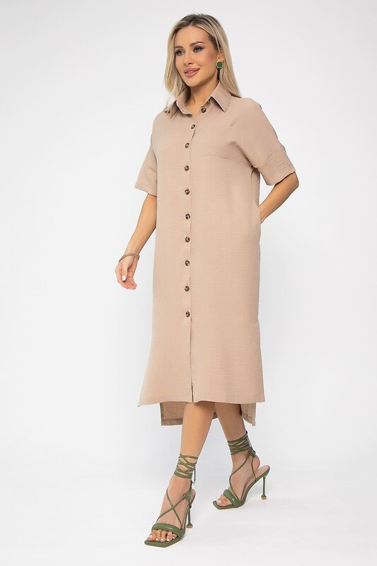 LT Collection Платье 541036 П13656-18М бежевый