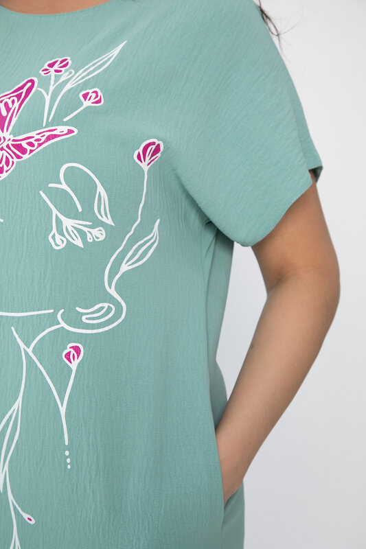 LT Collection Платье 541038 П13706-8М мята
