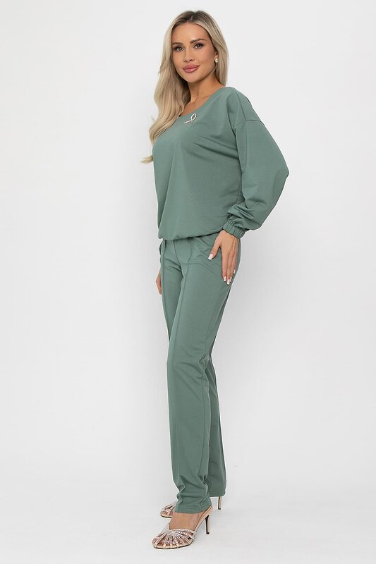 LT Collection Костюм 541042 К13721-15М зеленый