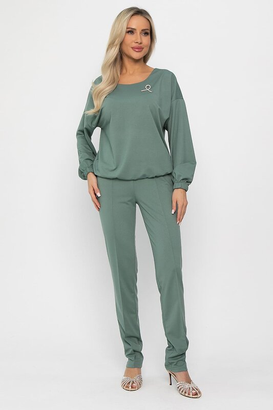 LT Collection Костюм 541042 К13721-15М зеленый