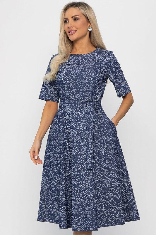 LT Collection Платье 541045 П13741-16М синий