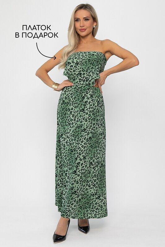 LT Collection Юбка 541046 Ю13743-6М зеленый