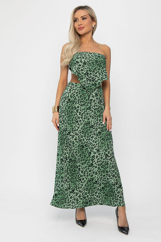 LT Collection Юбка 541046 Ю13743-6М зеленый