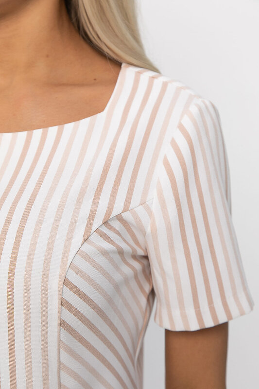 LT Collection Платье 541047 П13752-19М молочно-бежевый