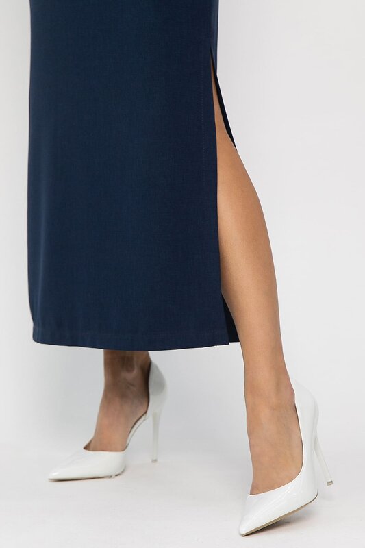 LT Collection Платье 541051 П13762-19М синий