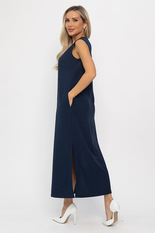 LT Collection Платье 541051 П13762-19М синий