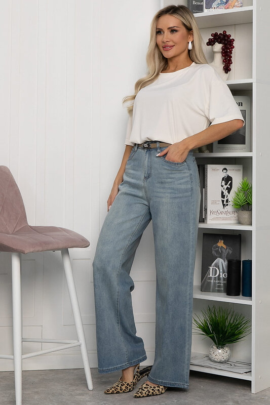 LT Collection Джинсы 541054 Б13806-4М голубой